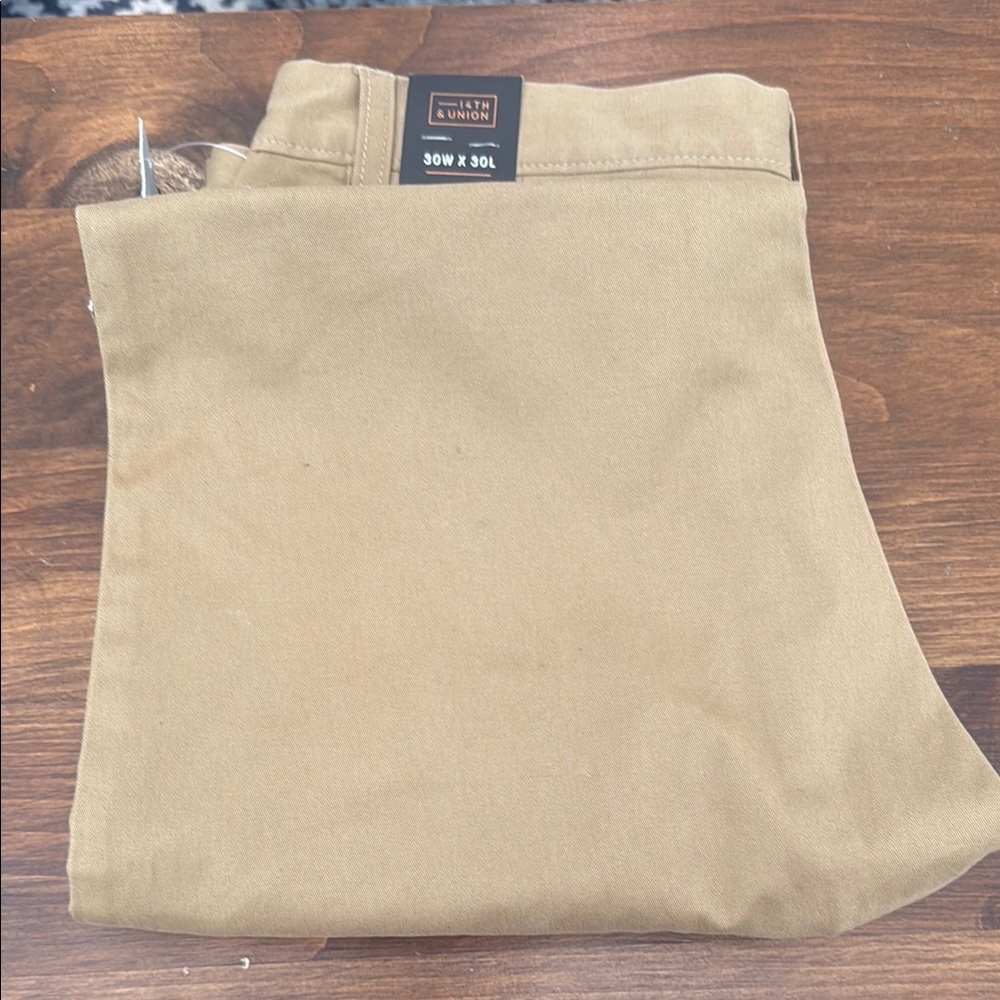 Nordstrom Men's Charcoal Chinos / Pants NWT 30x30 slim 14th & Union